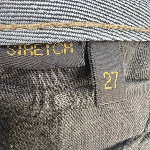 Guess Premium Women's Bootcut Embellished Denim Jeans Size 27 Low Rise - Picture 14 of 16